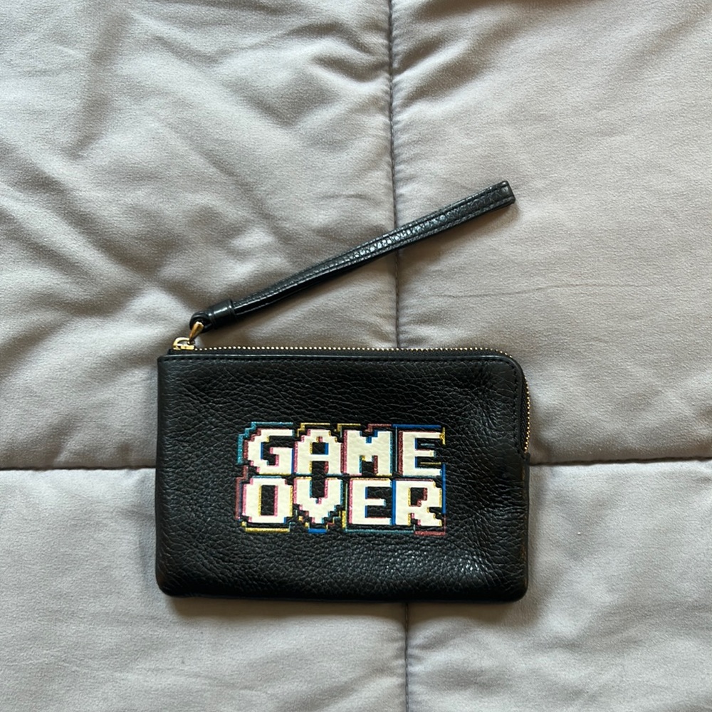 Coach Game Over Wristlet